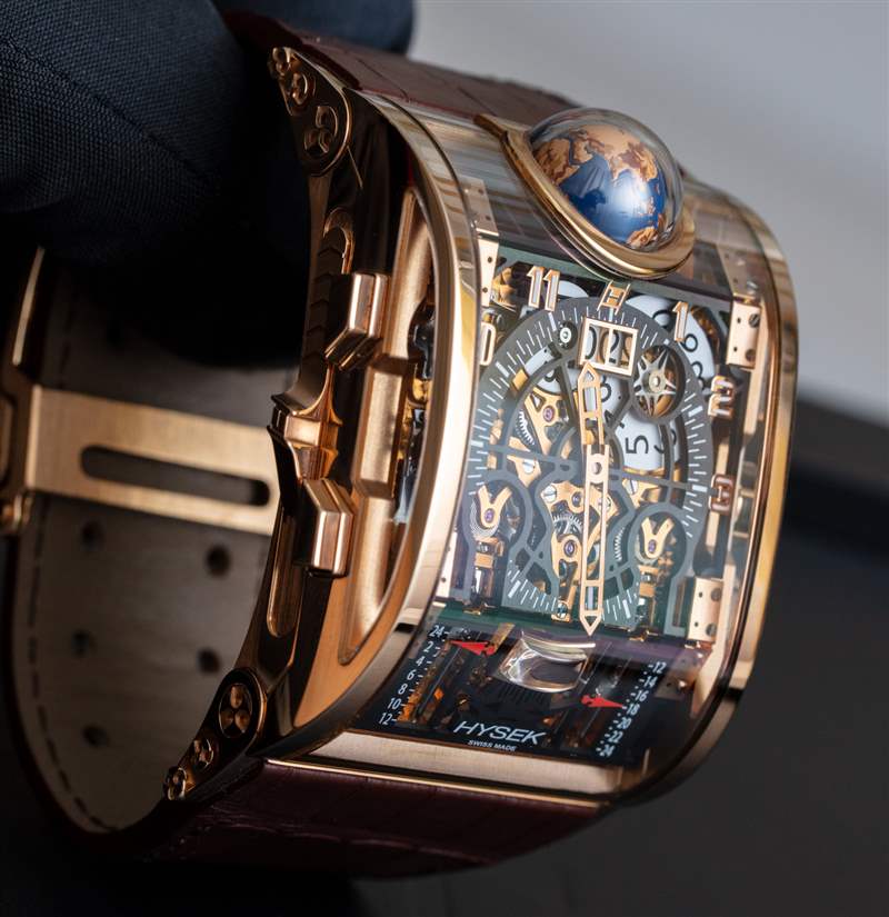 不再生產：550,000 美元 Hysek Colosso GMT 三問腕表-復刻表