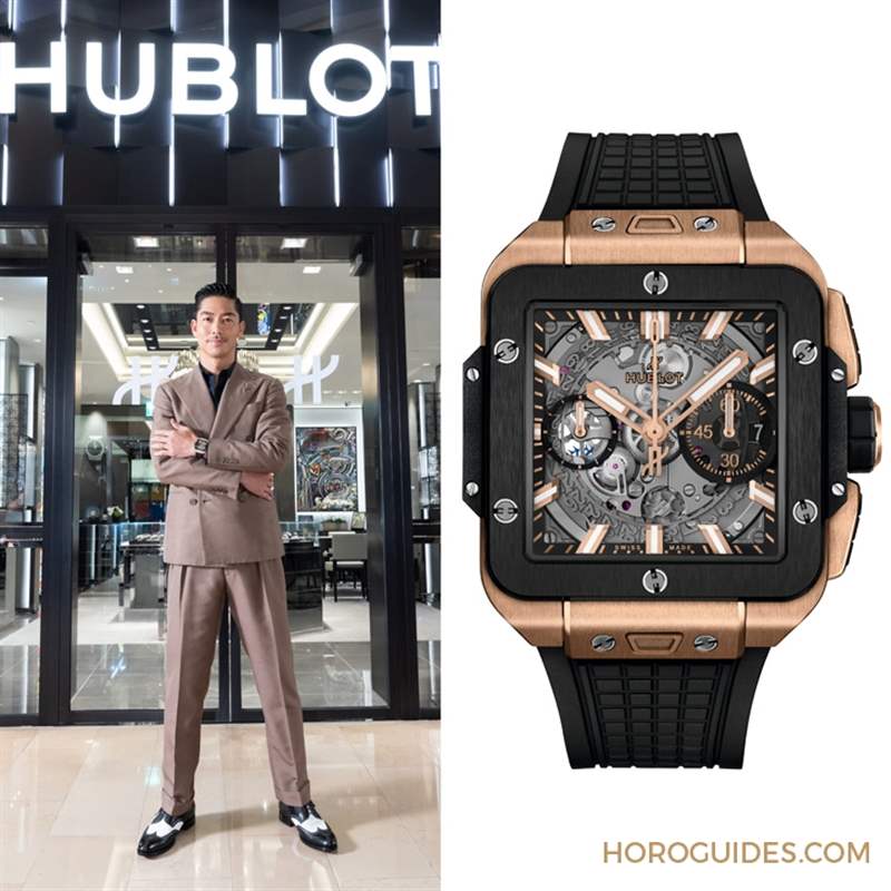 高階運動方表這樣搭，怎一個瀟灑了得｜Hublot Square Bang Unico計時碼表-復刻表