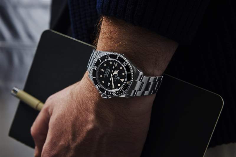 復(fù)古手表1960年代寶珀Aqua Lung “無輻射”、1976 年歐米茄海馬Professional和1940年代Mulco防水計(jì)時(shí)碼表-復(fù)刻表