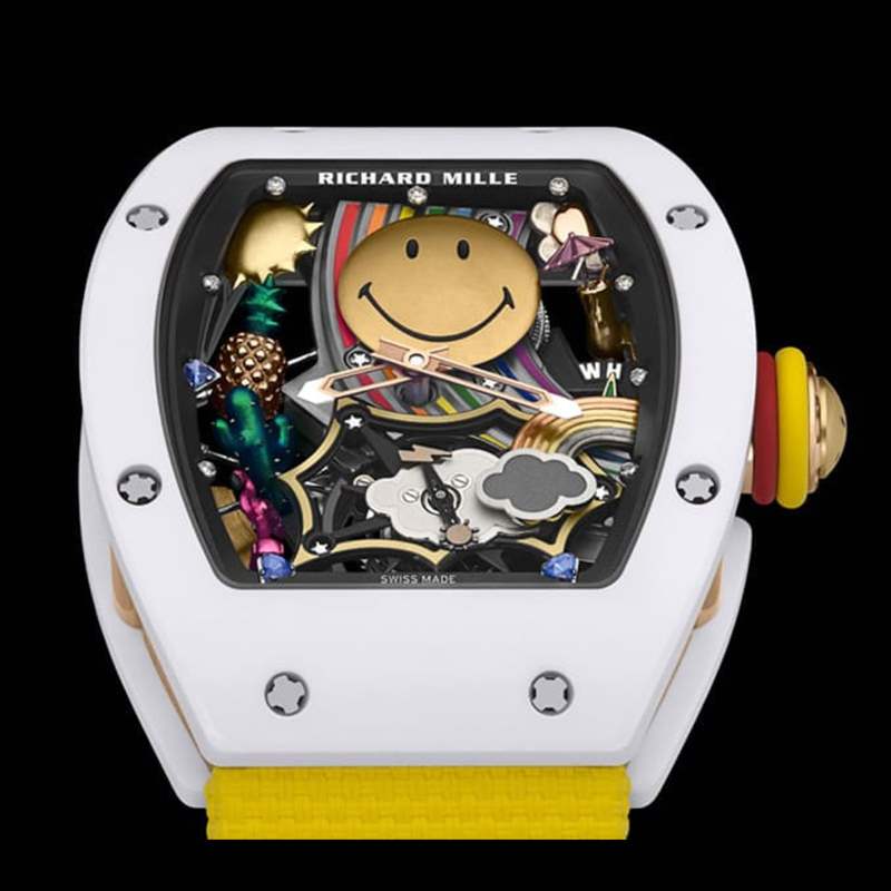 RICHARD MILLE RM 88 Smiley新手表登場黃色笑臉陀飛輪風(fēng)靡全球-復(fù)刻表