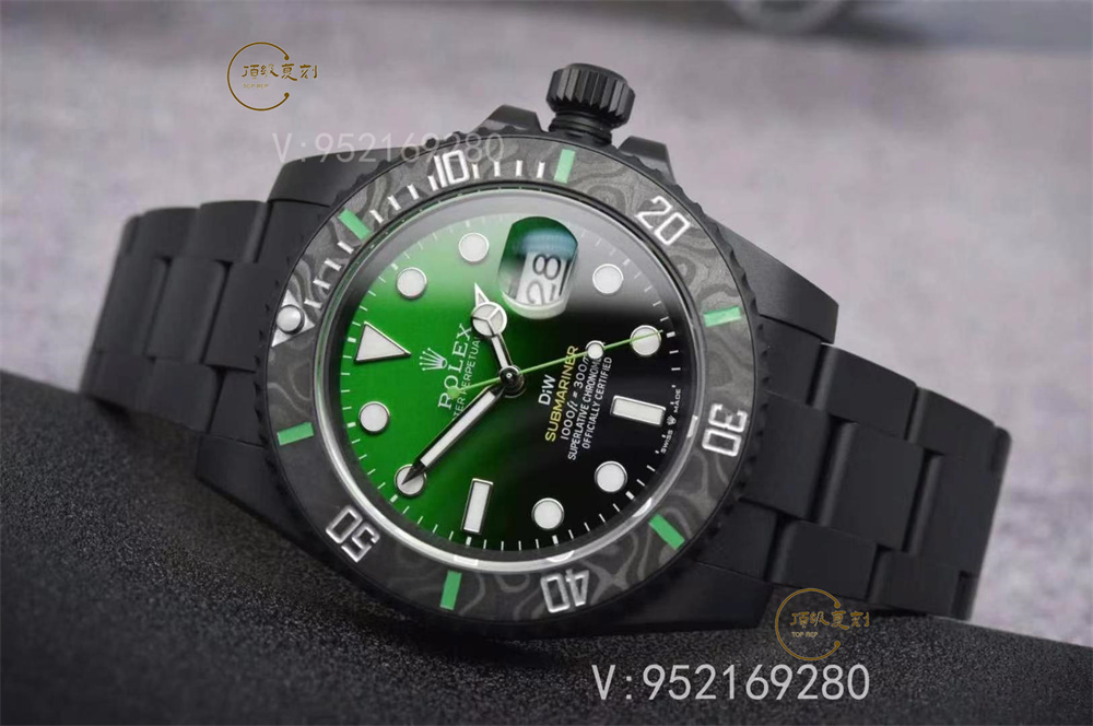 VS廠勞力士DIW改裝黑水鬼3135機(jī)芯漸變盤(pán)值得入手嗎-復(fù)刻表