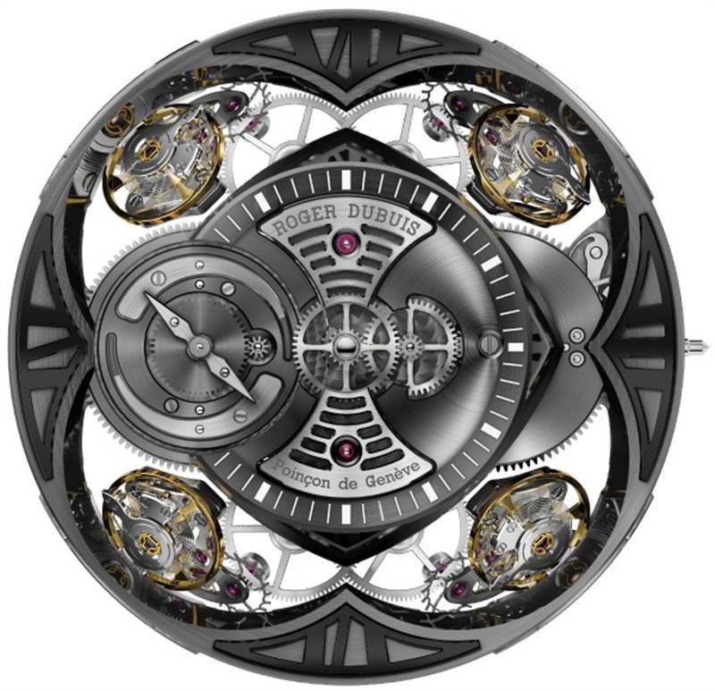 羅杰杜彼Excalibur Quatuor腕表上手體驗(yàn)-復(fù)刻表