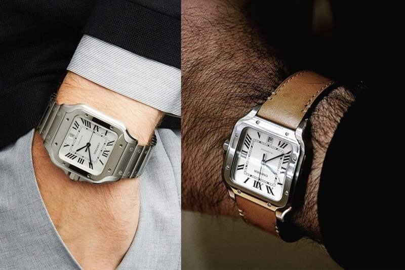 卡地亞6款Santos手表推介｜卡地亞的紳士?jī)?yōu)雅-復(fù)刻表