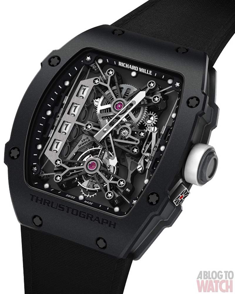 理查德米勒Thrustograph陀飛輪腕表-復刻表
