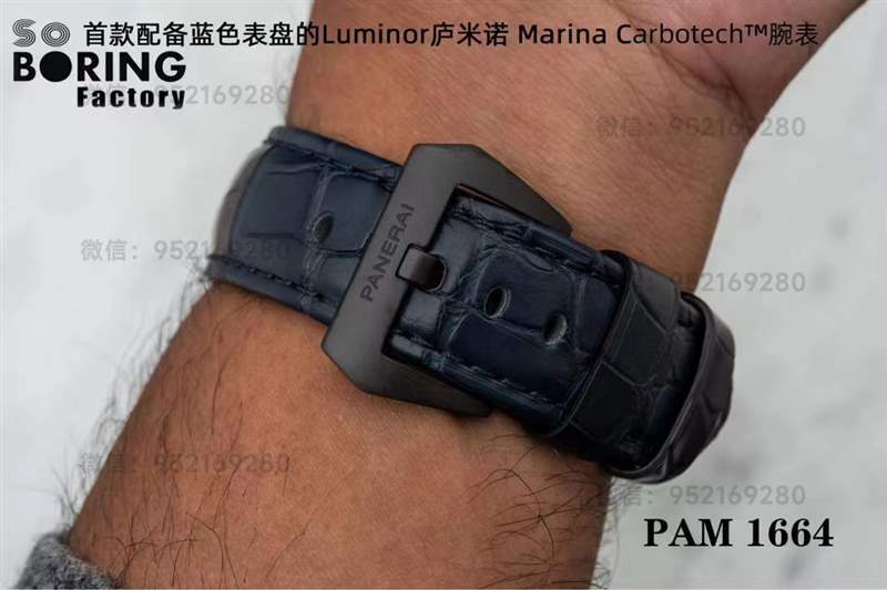 SBF廠(原VS廠)沛納海1664「碳纖維」P9010機芯復刻表-復刻表