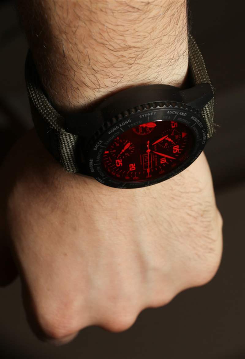 Maurice de Mauriac計時碼表現(xiàn)代旅行計時器腕表評論-復(fù)刻表