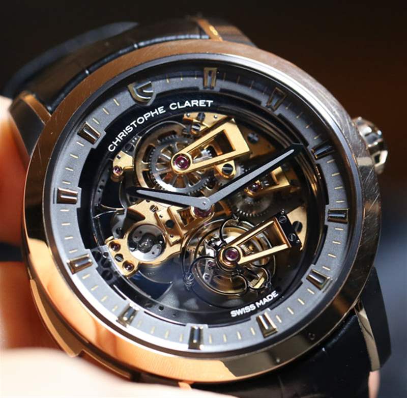Christophe Claret女高音腕表上手體驗-復刻表