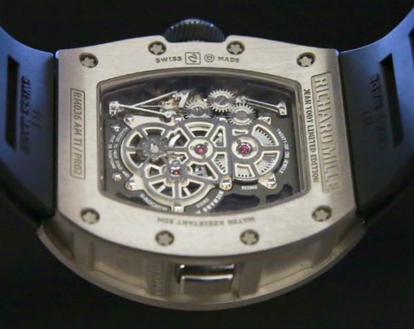 理查德米勒RM036手表與G-Force Meter動手實踐-復刻表