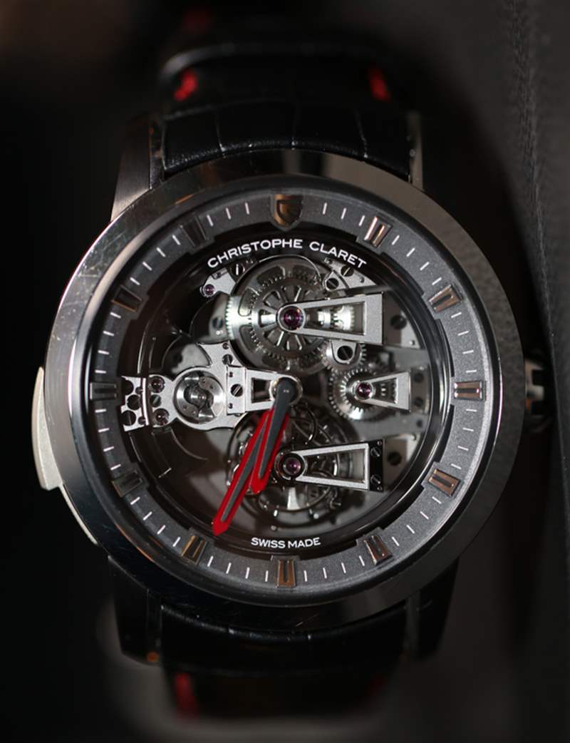 Christophe Claret女高音腕表上手體驗-復刻表