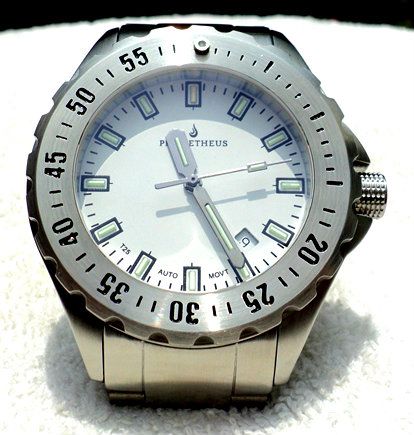 普羅米修斯白極氚潛水表評論-復刻表