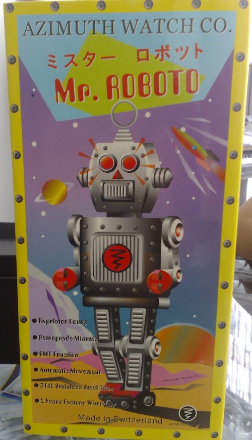 Azimuth羅博托Roboto先生手表-復刻表