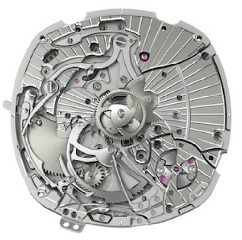 伯爵1290p 伯爵Emperador Coussin XL超薄三問腕表-復刻表