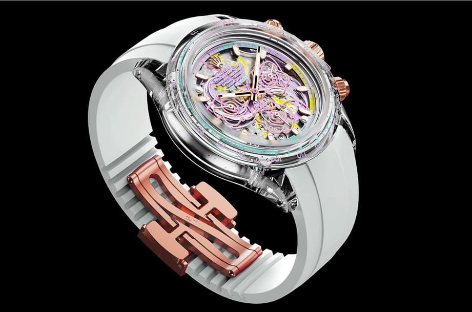 以愛神為主題、融入莫比烏斯環展現無盡愛意的勞力士Daytona-復刻表