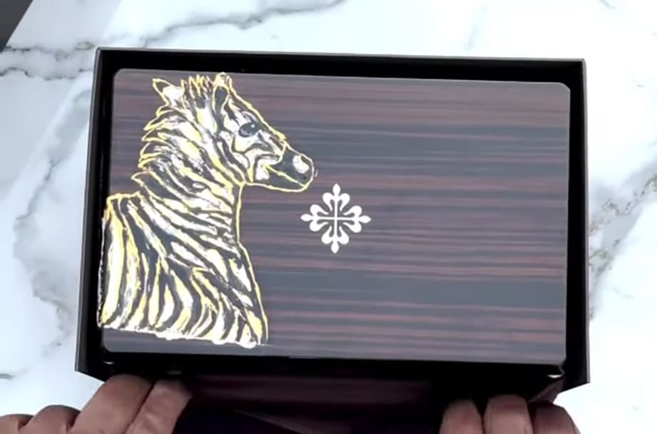 隱藏版超稀有PP手表開箱表盒斑馬圖案有玄機-復刻表