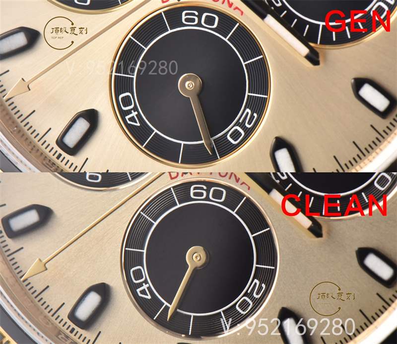 Clean廠C廠勞力士余文樂迪通拿真假對比,C廠余文樂對比正品區(qū)別大嗎-復(fù)刻表