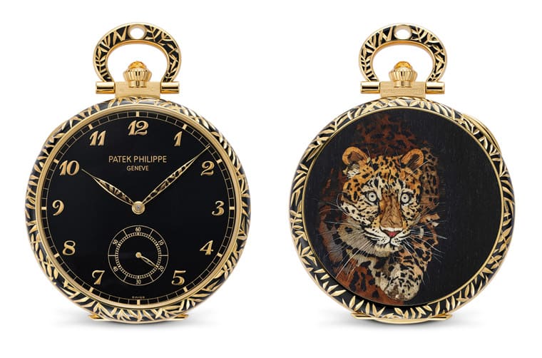 百達翡麗2023珍稀工藝展座鐘、懷表與手表焦點展品一次看-復刻表