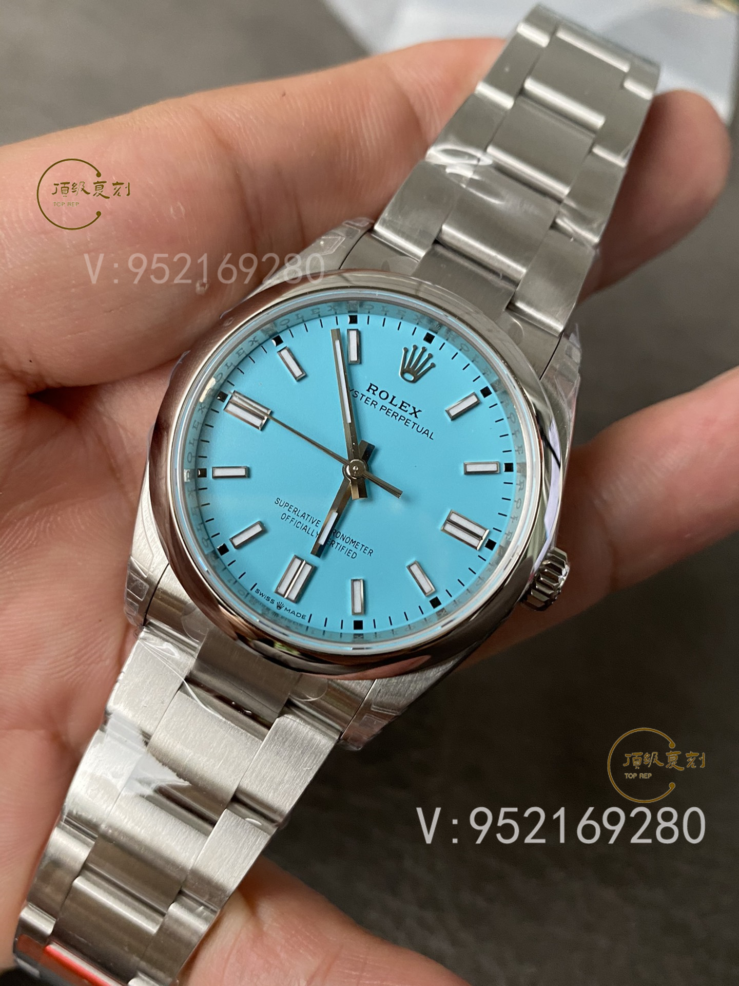 VS廠勞力士36mm蠔式恒動型蒂芙尼藍做工怎么樣,超越EW廠-復刻表