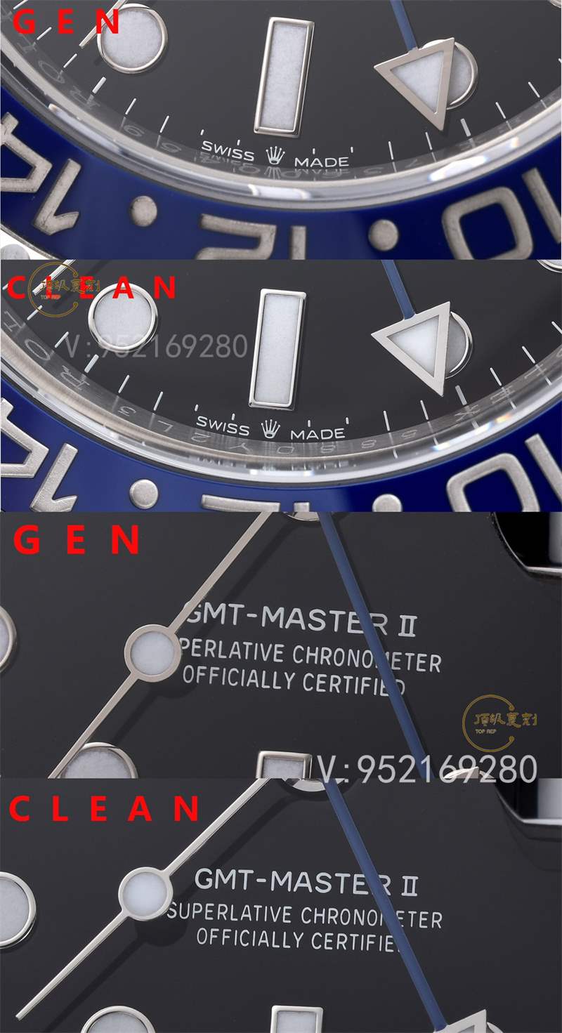 Clean廠C廠勞力士百事/國米圈升級(jí)丹東3285機(jī)芯對(duì)比正品怎么樣-復(fù)刻表