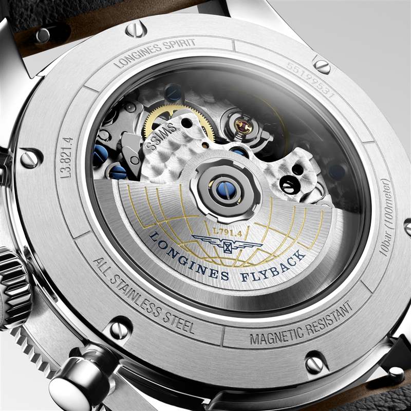 Longines浪琴推出Spirit Flyback Chronograph飛返計時碼表-復刻表