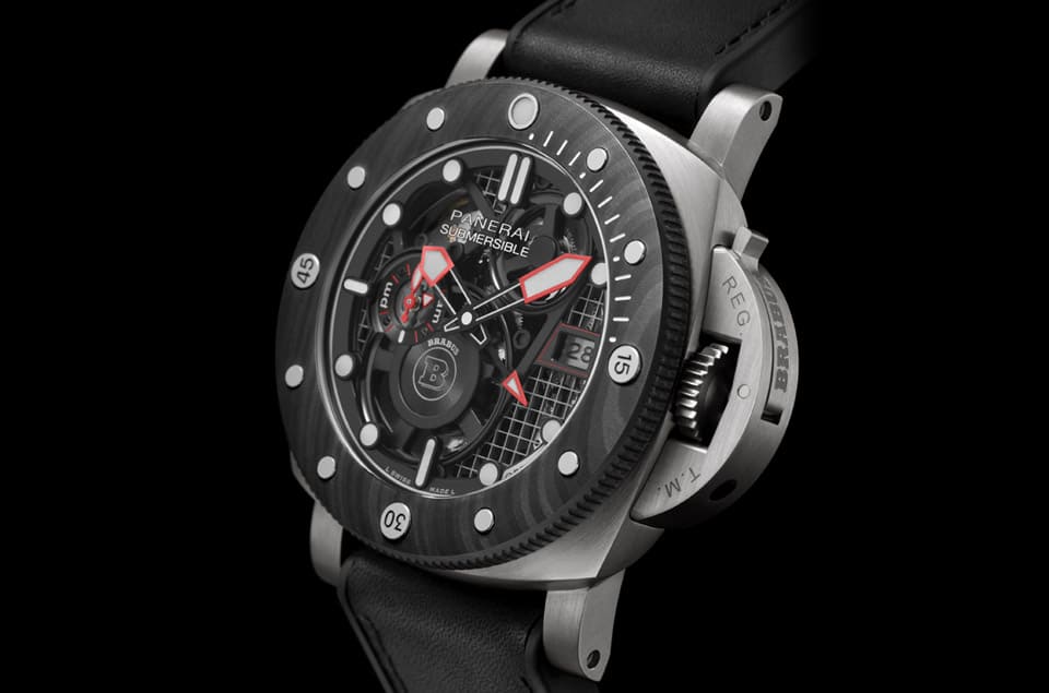 沛納海再推BRABUS聯名潛水表科技環保材質為此次創作重心-復刻表