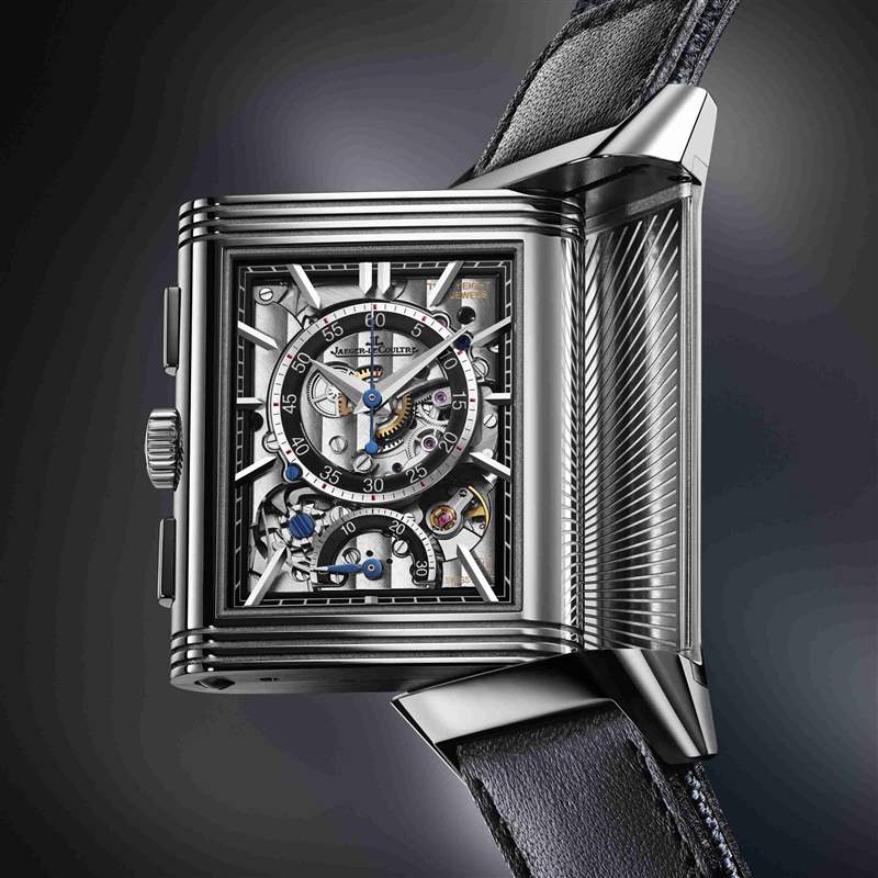 積家新品亮點(diǎn)：Reverso Tribute計(jì)時(shí)碼表，Reverso One琺瑯鑲鉆女士腕表-復(fù)刻表