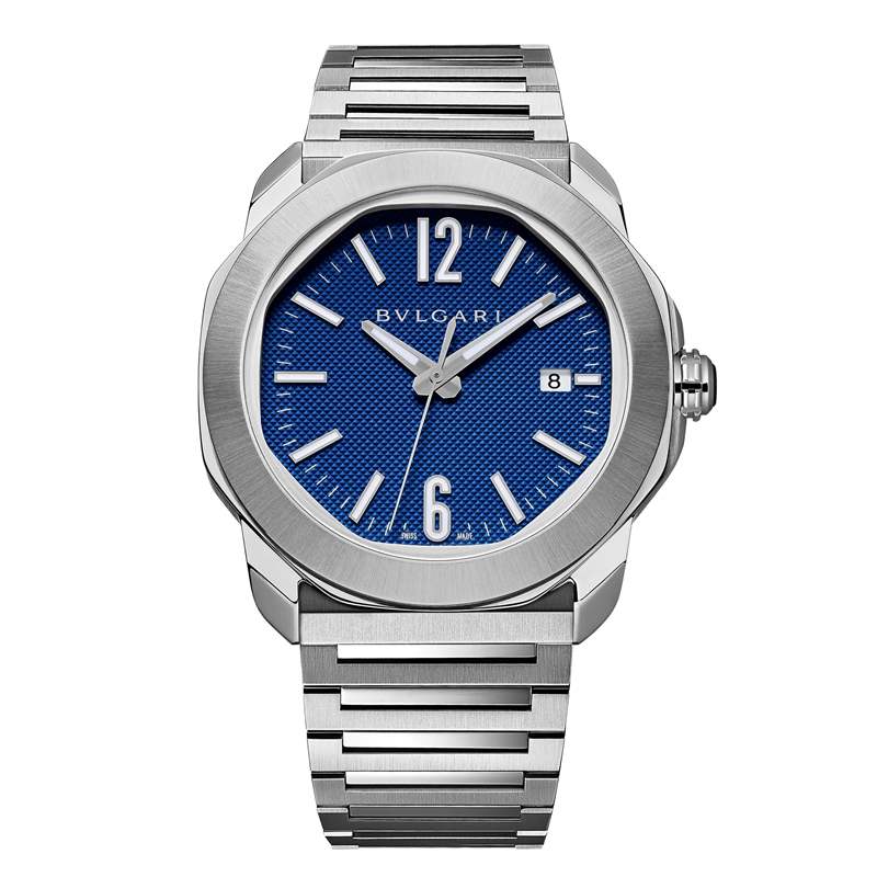 寶格麗推出全新Octo Roma系列腕表：巴黎釘紋表盤、中央飛行陀飛輪、虎眼石鑲嵌機芯-復刻表