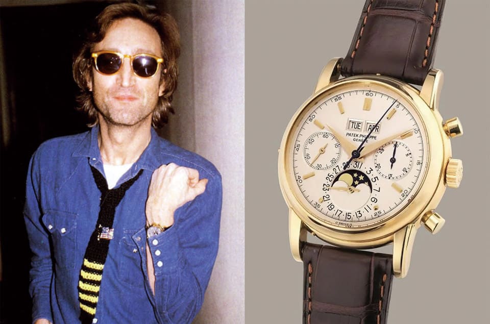 「披頭四」主唱約翰藍(lán)儂失落的百達(dá)翡麗名表現(xiàn)蹤專家預(yù)估市值超過3億5000萬臺幣-復(fù)刻表