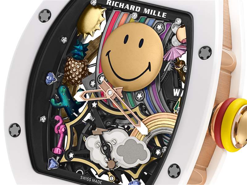 理查德米勒的詩意時間：Smiley笑臉、宇宙和芭蕾舞-復刻表