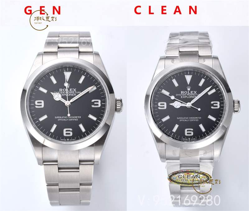 Clean廠C廠勞力士探險(xiǎn)家一代真假對(duì)比評(píng)測(cè)怎么樣,C廠探一會(huì)一眼假嗎-復(fù)刻表