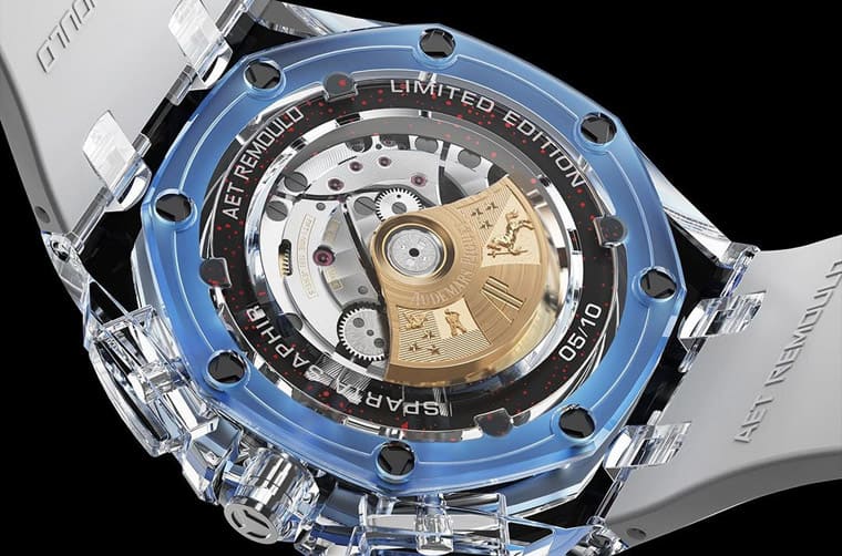 超吸睛！主打迷彩軍事風(fēng)的透明皇家橡樹(shù)離岸型計(jì)時(shí)碼表-復(fù)刻表