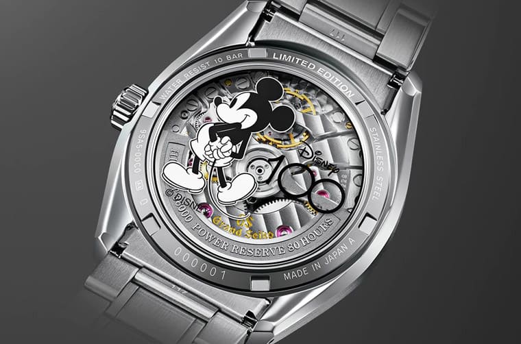 GRAND SEIKO推出迪士尼100周年紀念表限量數、發售方式、價格總整理-復刻表