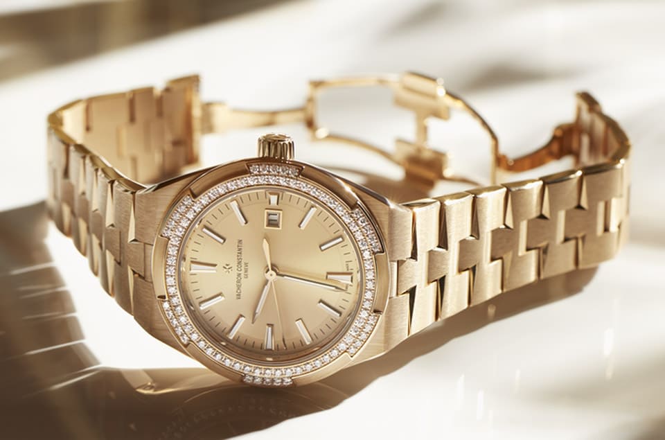江詩丹頓中性尺寸Overseas自動表再追加粉紅金面盤款式向現代女性探險精神致敬-復刻表