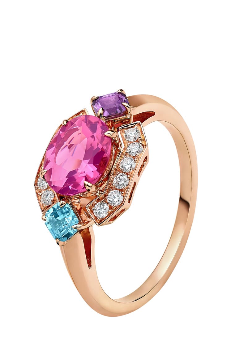 寶格麗Allegra珠寶與腕表系列用寶石當(dāng)顏料彩繪女性活力神采-復(fù)刻表