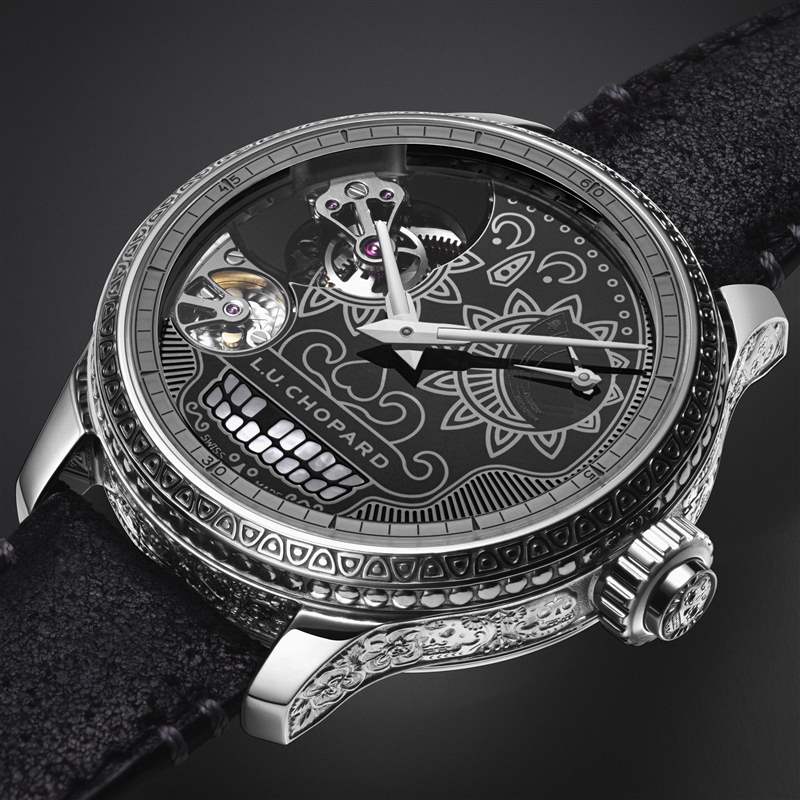 Chopard推出3枚L.U.C系列腕表：墨西哥亡靈節(jié)靈感-復(fù)刻表