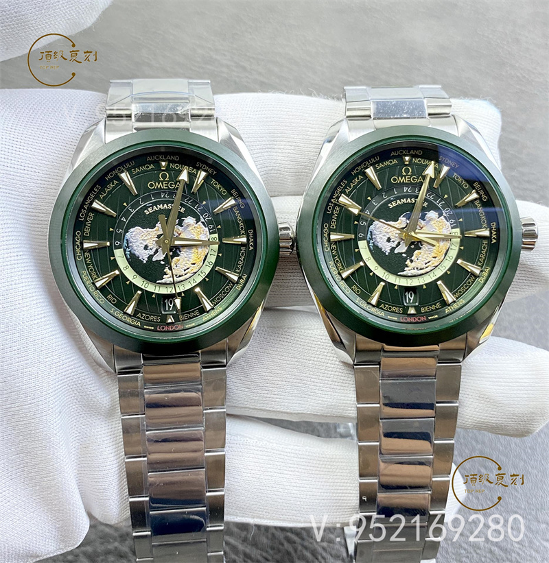 VS廠歐米茄海馬150綠圈世界時(shí)腕表值得入手嗎-復(fù)刻表