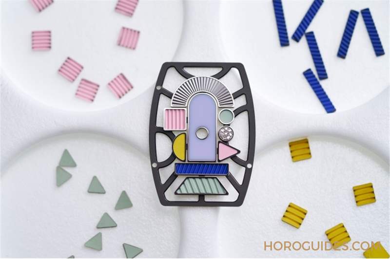 融入曼菲斯風(fēng)格粉嫩三色齊發(fā)|理查德MILLE RM 07-01彩色陶瓷腕表-復(fù)刻表