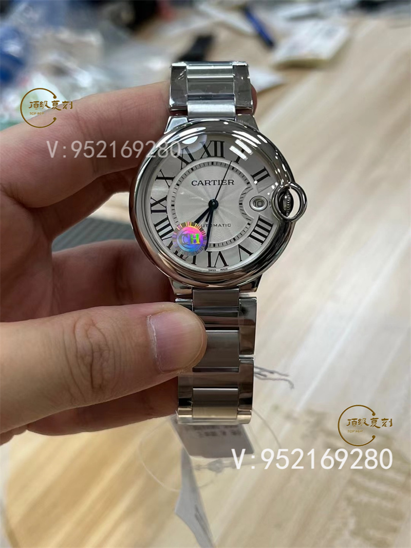 CH廠卡地亞40mm藍氣球快拆表帶做工值得入手嗎-復(fù)刻表