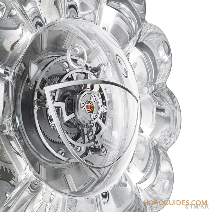 12辦花型透明藍寶石表殼！村上隆微笑小花仙氣爆棚了｜Hublot MP-15村上隆藍寶石陀飛輪腕表-復刻表