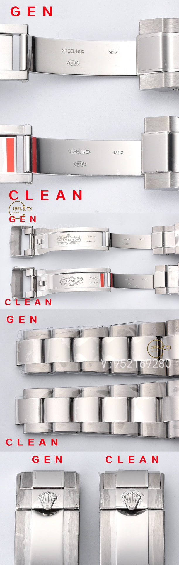 Clean廠C廠勞力士4131黑陶迪126500ln手表對比正品怎么樣-復刻表