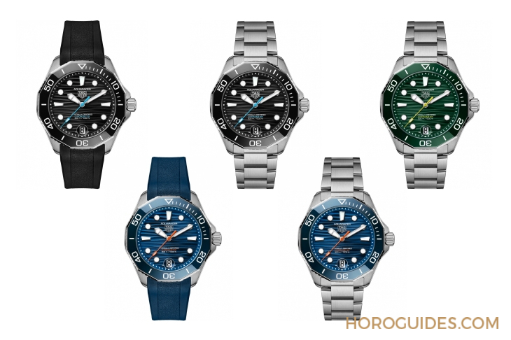 潛水猛將升級！ TAG HEUER推出全新Aquaracer Professional 300日期腕表與GMT腕表-復刻表