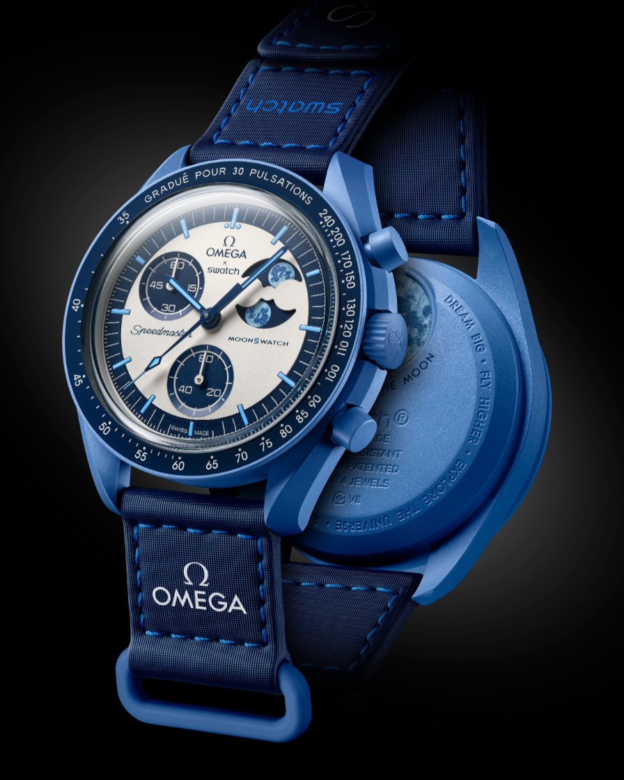 慶祝今年首個超級藍月！ MoonSwatch Mission to the Super Blue Moonphase夏日登場-復刻表