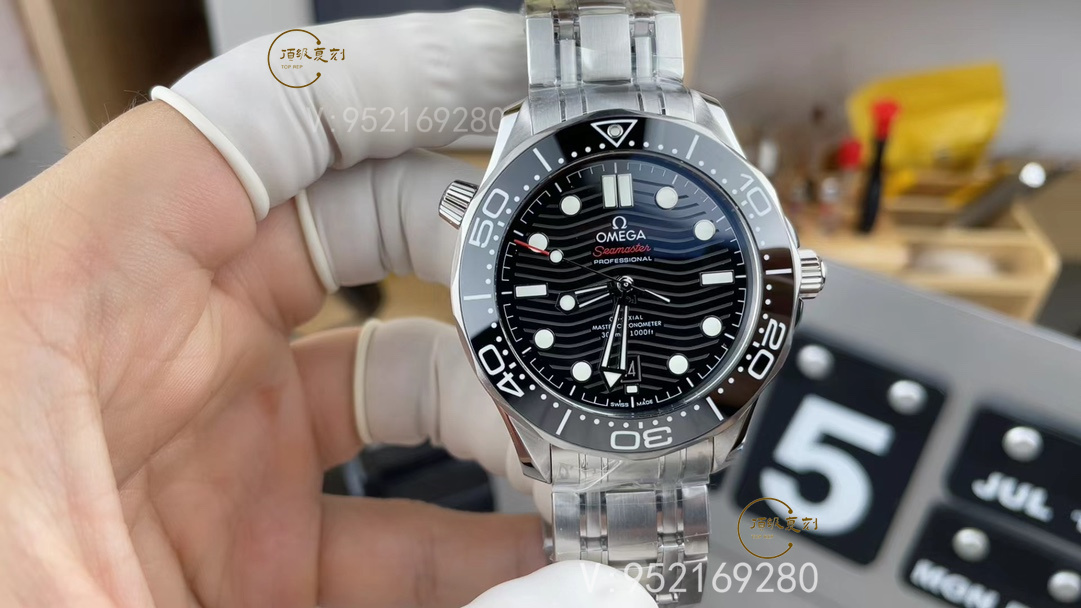 VS廠歐米茄海馬300復刻表深度測評：工藝與細節的卓越展現-復刻表