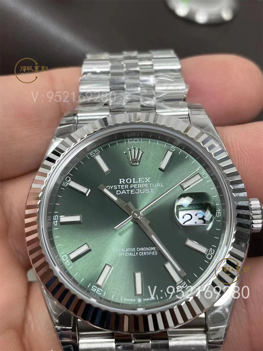 VS廠勞力士日志型薄荷綠盤3235評測：清新色彩與精湛工藝的結合-復刻表