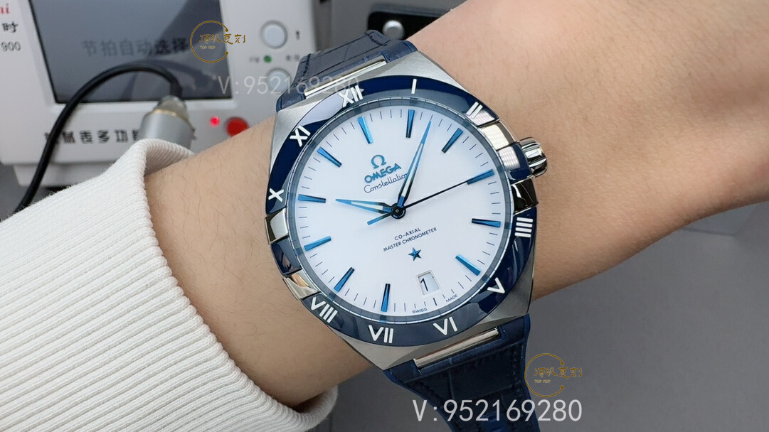 VS廠歐米茄第五代星座藍(lán)圈白面腕表：精致復(fù)刻與性能評(píng)測(cè)-復(fù)刻表