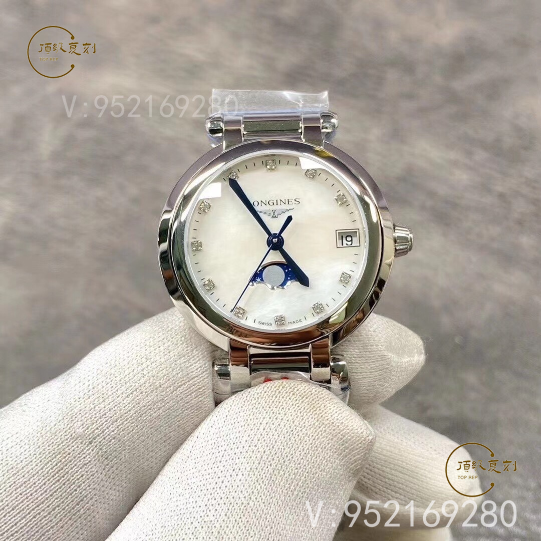 KL工廠浪琴心月女表復刻版深度評測：璀璨優雅，細節至上-復刻表