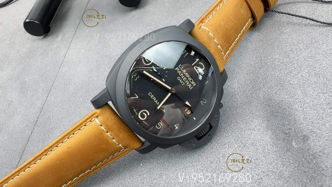 VS廠沛納海pam441黑陶瓷手表V3升級版是最高版本嗎-復刻表