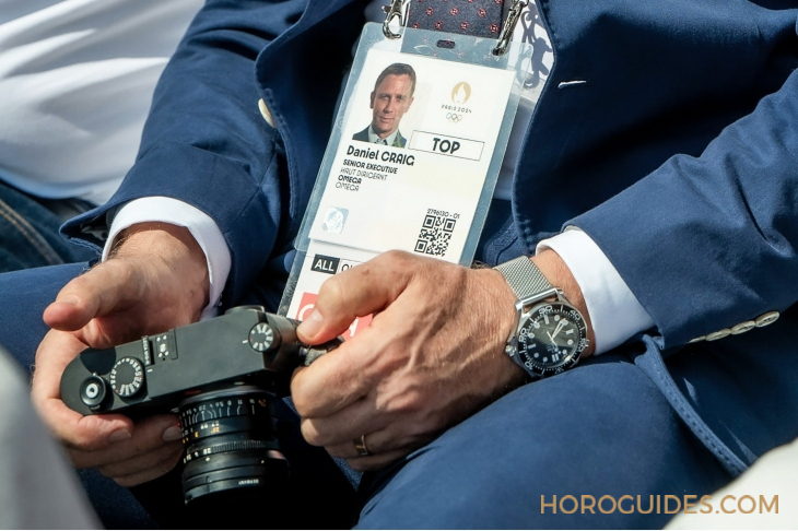 007手腕再次提前曝光新作？ 巴黎奧運(yùn)會(huì)謎樣的OMEGA Seamaster黑面無(wú)日期款-復(fù)刻表