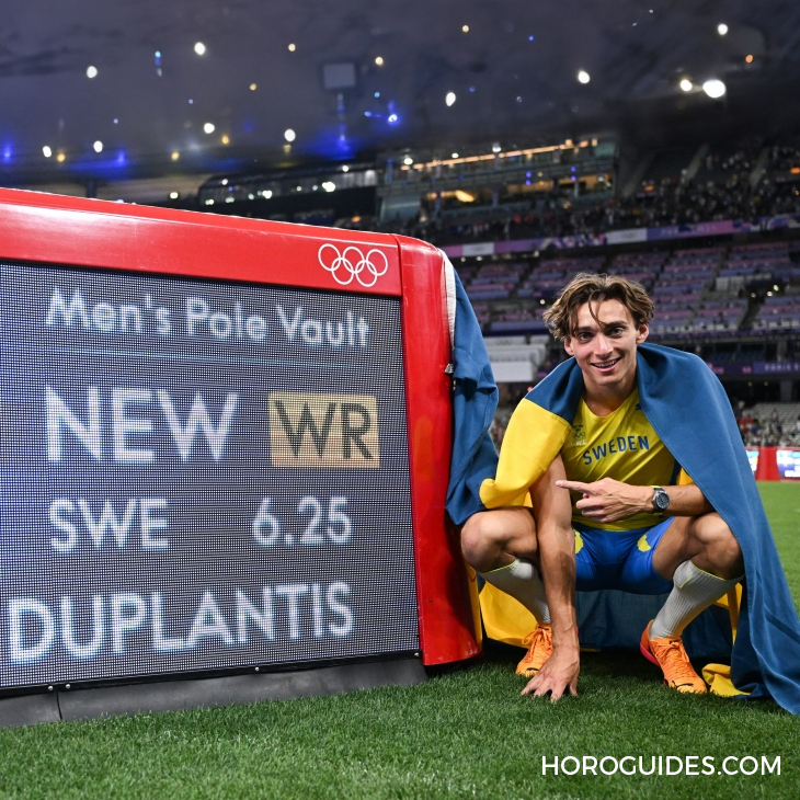 超輕鈦金！ OMEGA為奧運金牌得主Armand Duplantis推出新款Seamaster Aqua Terra Ultra Light-復刻表