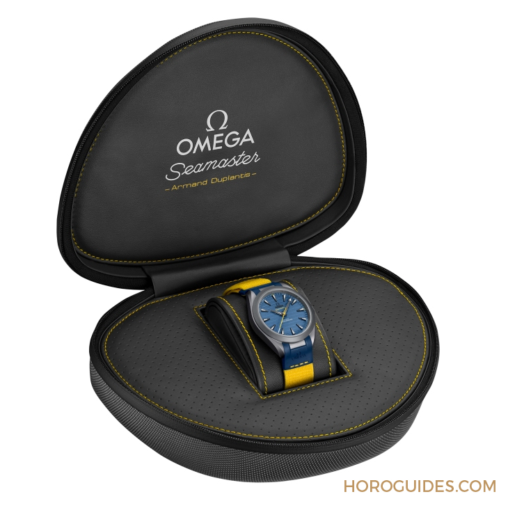 超輕鈦金！ OMEGA為奧運金牌得主Armand Duplantis推出新款Seamaster Aqua Terra Ultra Light-復刻表