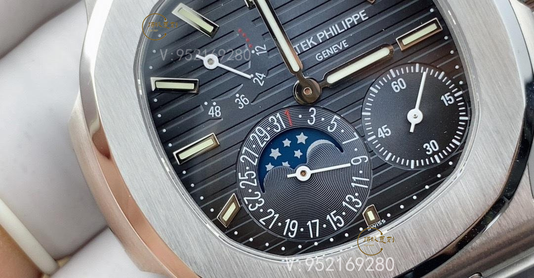 ZF廠(PPF廠)百達(dá)翡麗鸚鵡螺5712復(fù)刻表V2版一體機(jī)深度測評-復(fù)刻表